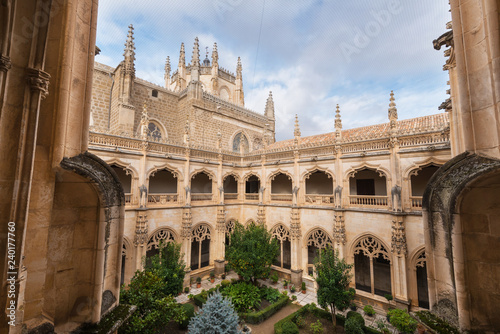 Cloister Of The Monastery Of San Juan De Los Reyes in Toledo, Castilla la Mancha, Spain