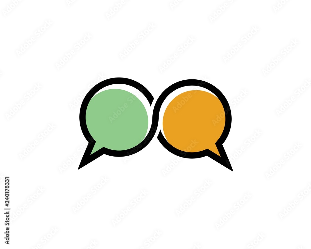 speech bubble chat communication illustration speech bubble chat communication illustration
