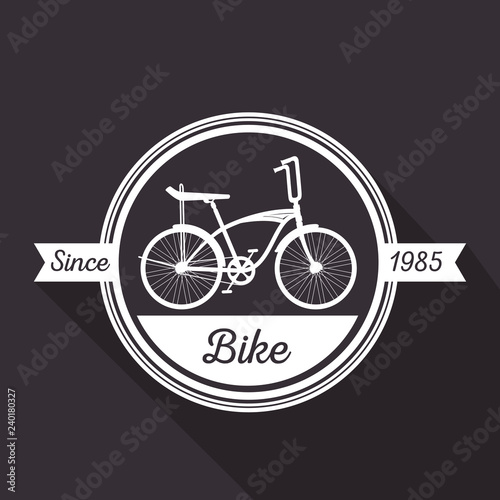 emblem bicycle shop transport vehicle