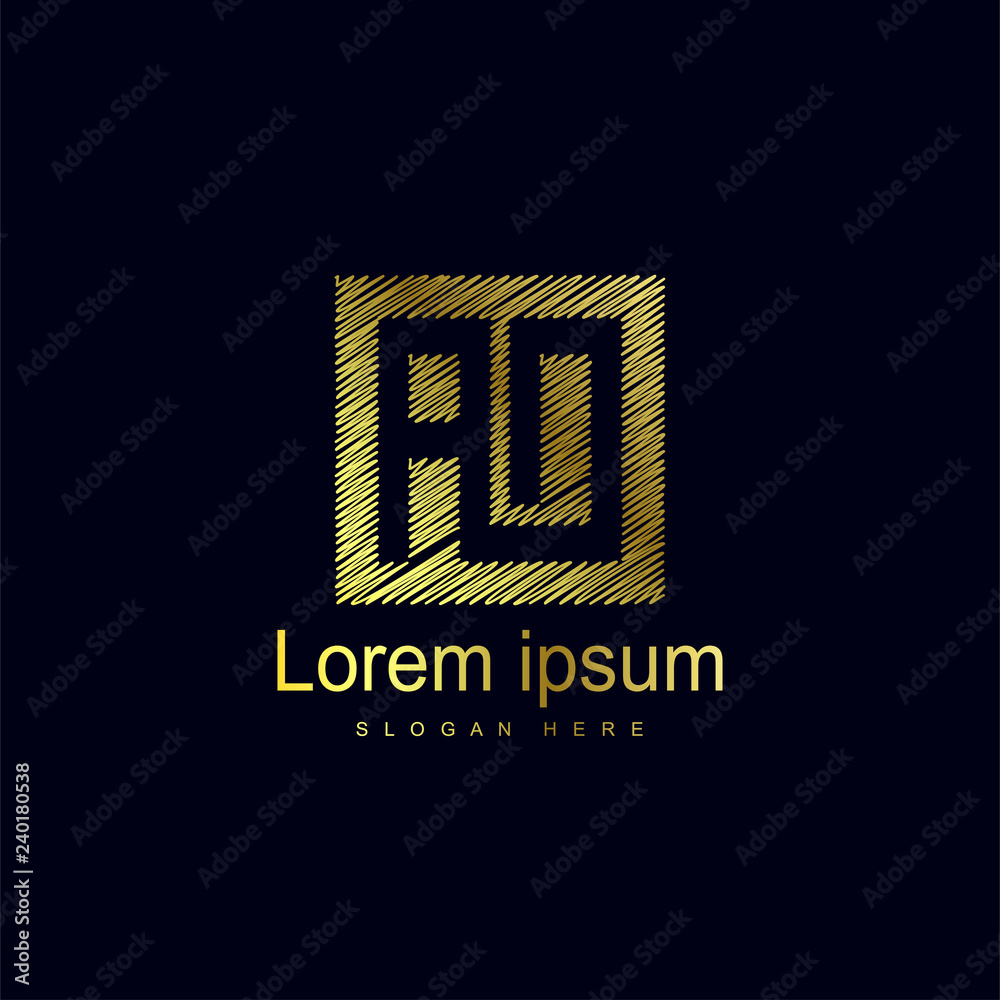 Initial Letter AO Logo Template Vector Design Initial Letter AO Logo Template Vector Design
