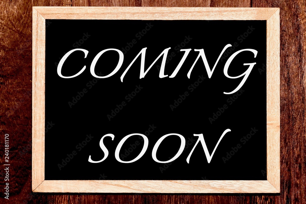Obraz premium COMING SOON