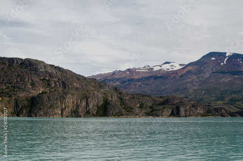 Lake and hills