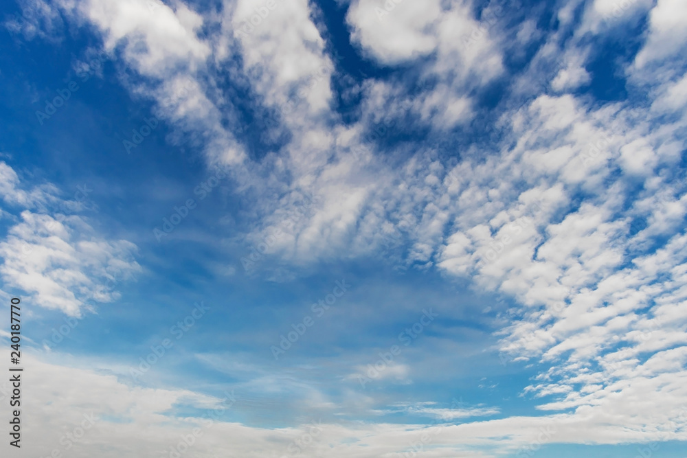 Beautiful white clouds with blue sky background. Beautiful white clouds with blue sky background.