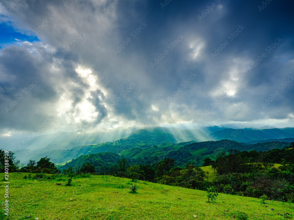 Obraz premium View from mountain 