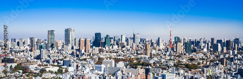 都市・都市風景イメージ 東京 ワイド