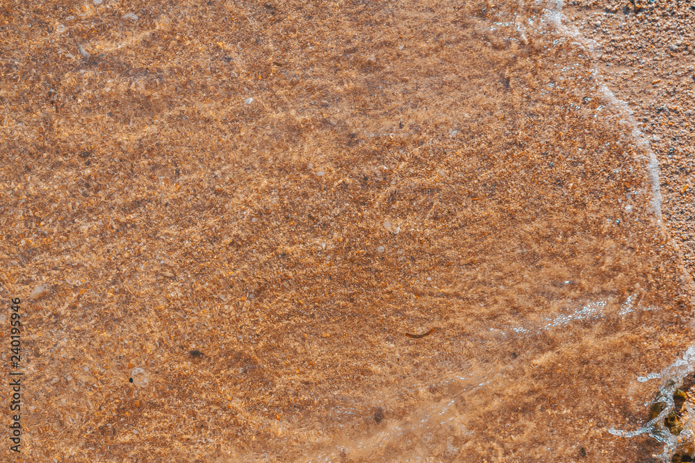 Sand texture and water Sand texture and water
