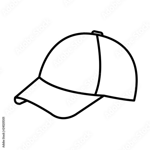 sport cap isolated icon