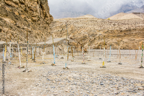 landscape in the Nepal