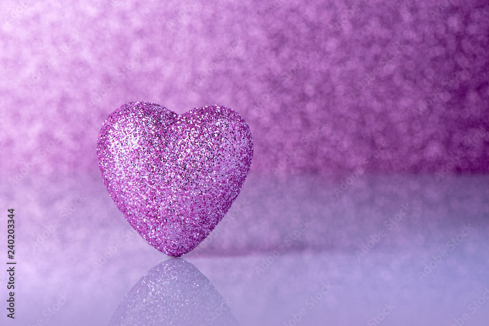 Fototapeta premium Pink heart