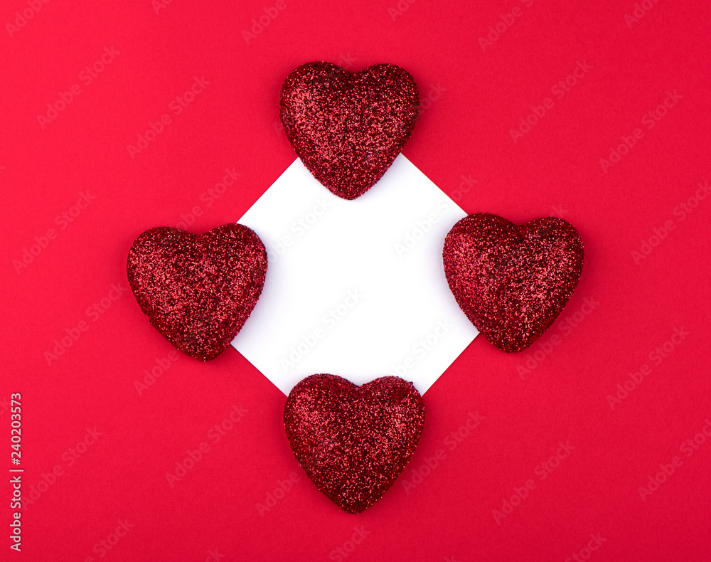 Red hearts Red hearts