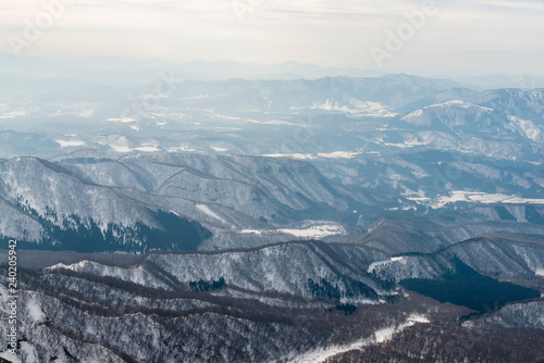 大山山頂からの眺望（鳥取県）