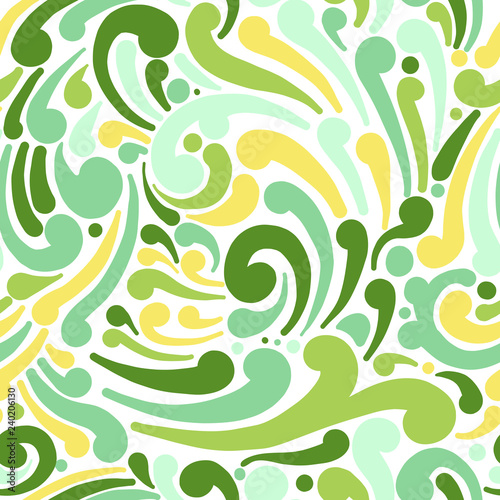 Abstract swirl seamless pattern for your design