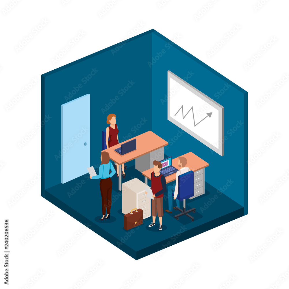 group of business people in the office group of business people in the office