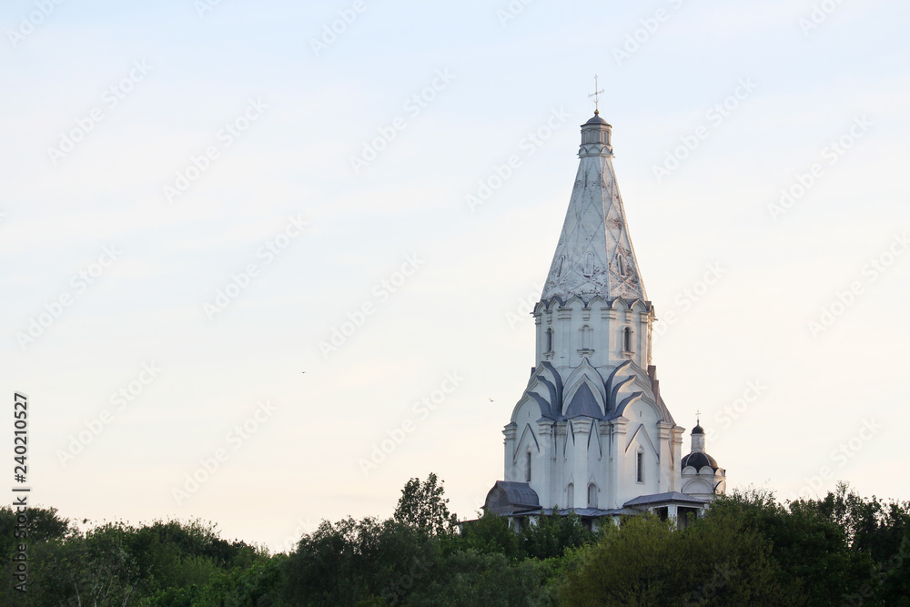 Church of the Ascension, Kolomenskoye at sunset, Moscow