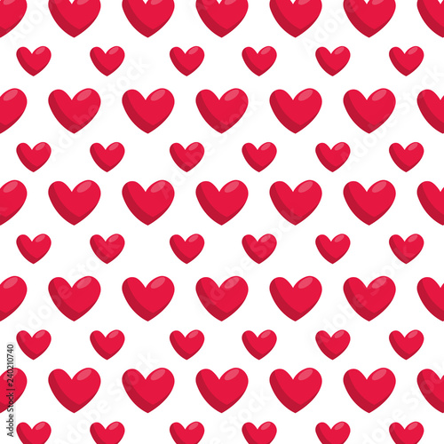 hearts love pattern background