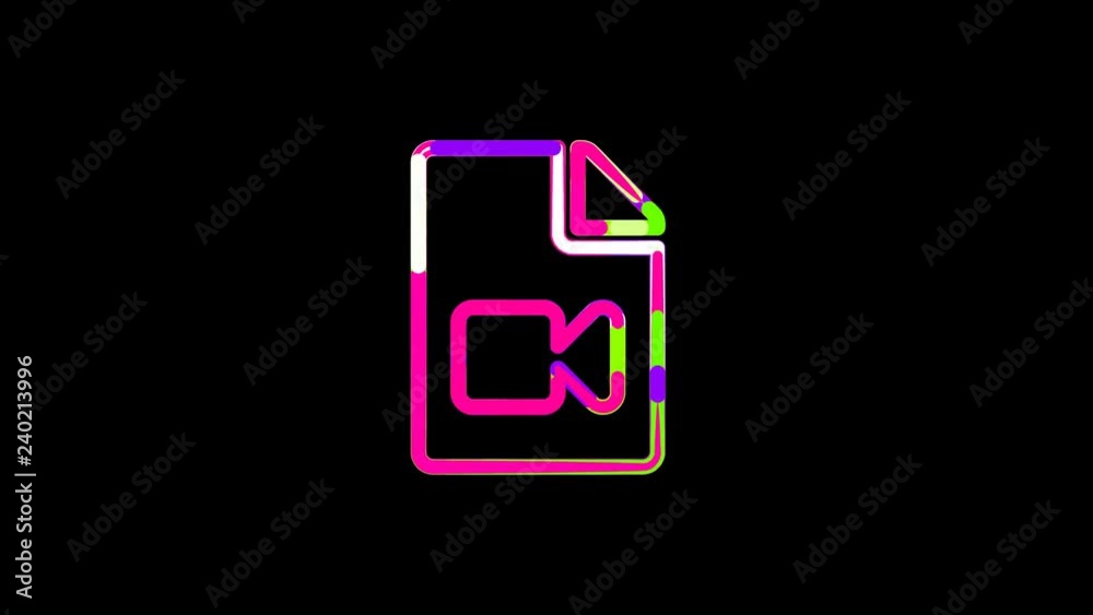 Circles gather in symbol file video. After it crumbles in a line and moves to the camera. Alpha channel black Circles gather in symbol file video. After it crumbles in a line and moves to the camera. Alpha channel black