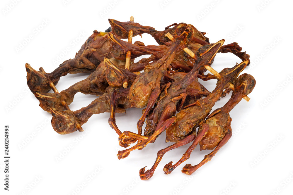 Obraz premium Gegrillte Jungvögel