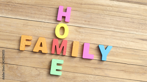 Relationship Meaning Between ' HOME and ' FAMILY ' 