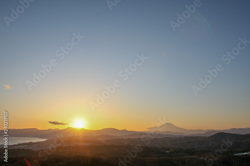 Mt. Fuji from Kanagawa Prefecture photo