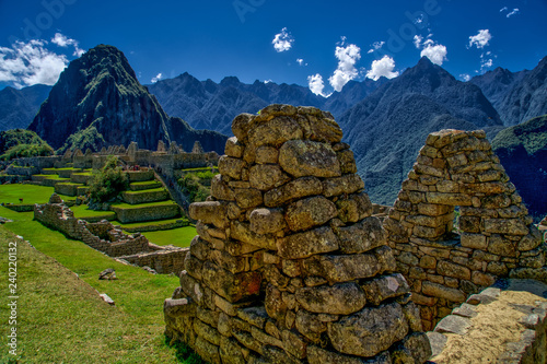 Schilderij op canvas Machu Pichu Ruins