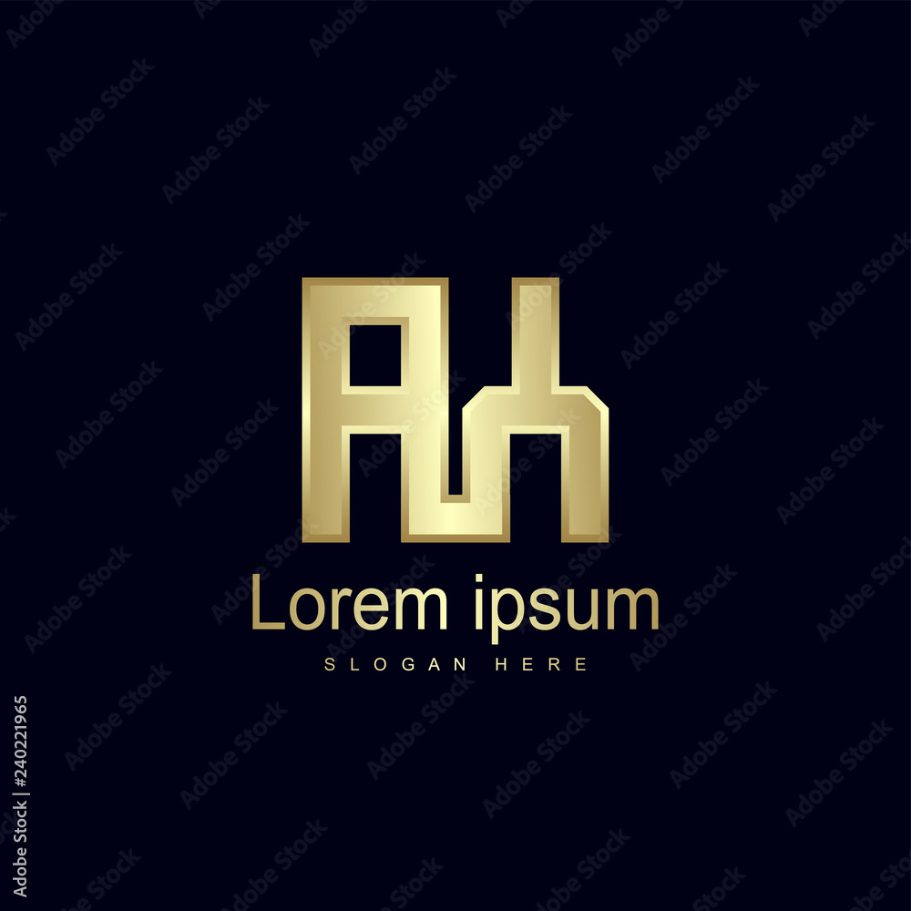 Initial Letter AY Logo Template Vector Design Initial Letter AY Logo Template Vector Design