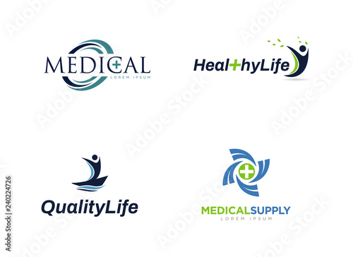 Medical Healthy Logo Collection