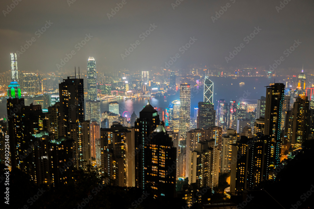 Hong Kong night sight