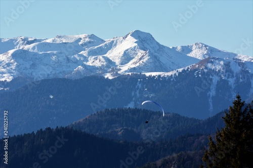 parapendio, paragliding