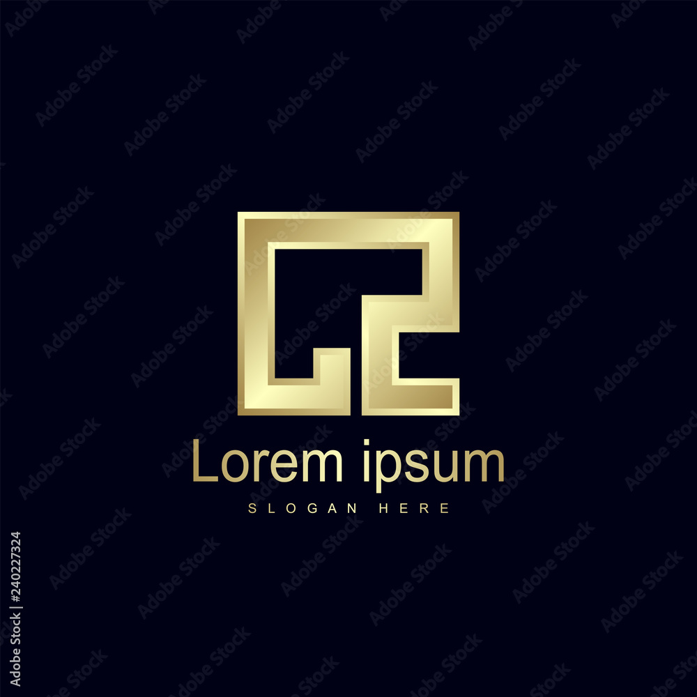 Initial Letter CZ Logo Template Vector Design Initial Letter CZ Logo Template Vector Design