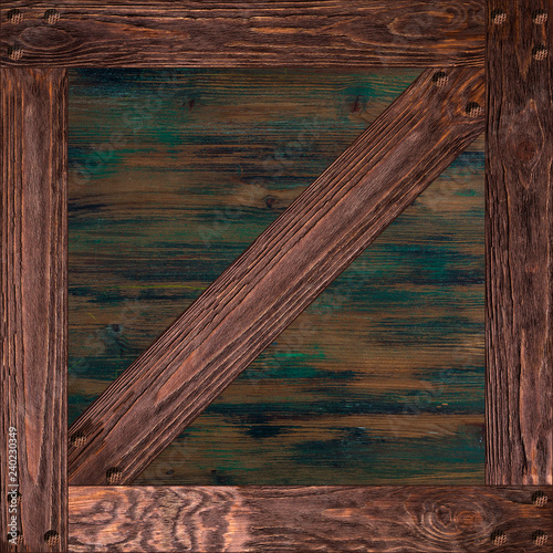 Seamless texture of the wooden box brown