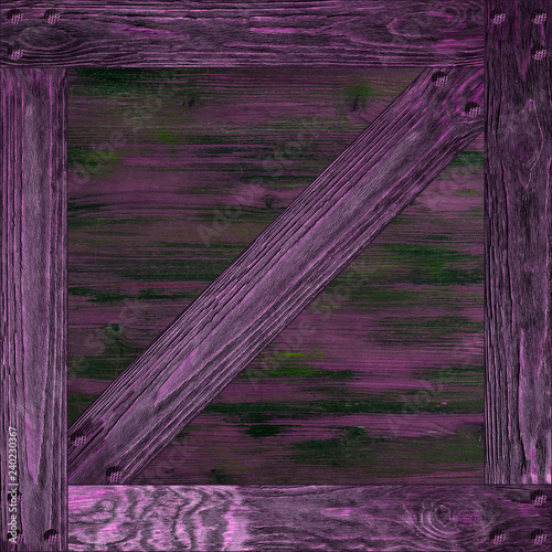 Seamless texture of the wooden box purple