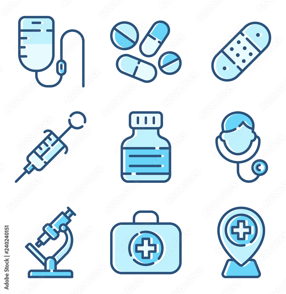 Healthcare Icon Set Healthcare Icon Set