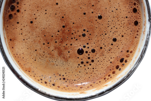 Coffee Foam Texture Background © Kybele