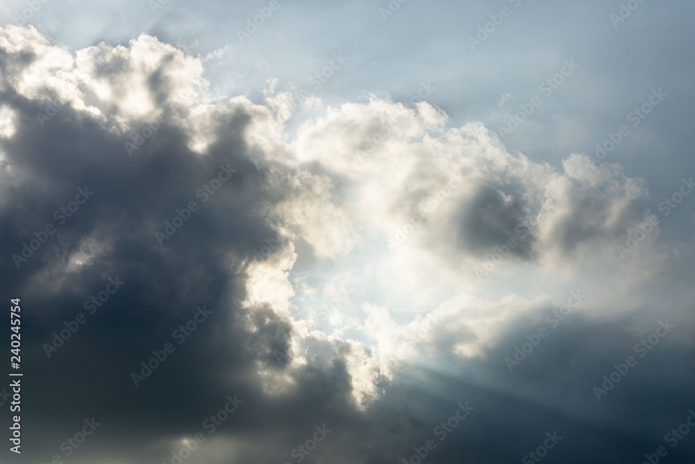clouds and silver lining on he sky background clouds and silver lining on he sky background
