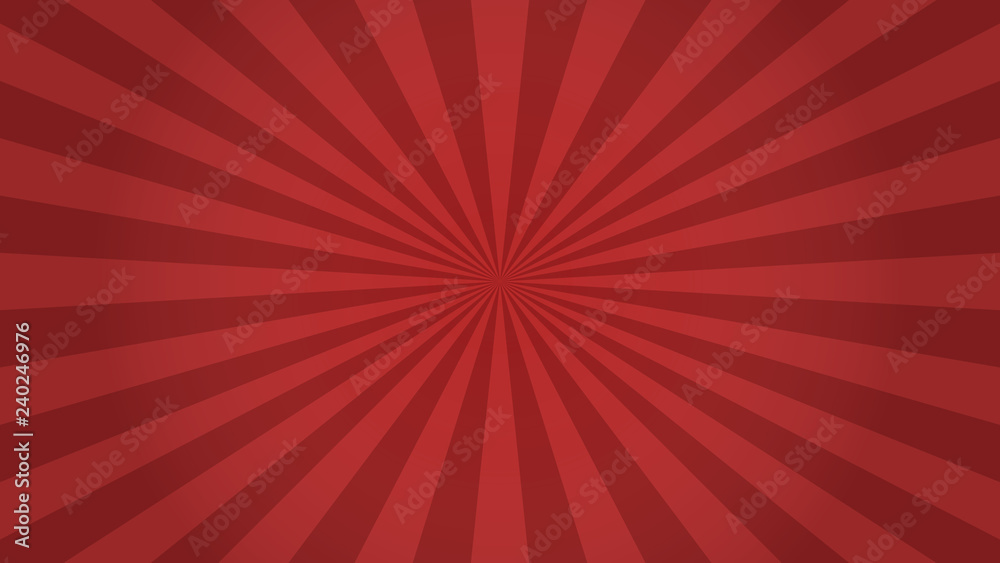 Red rays background. Sunburst abstract texture. Simple design vector illustration. Red rays background. Sunburst abstract texture. Simple design vector illustration.