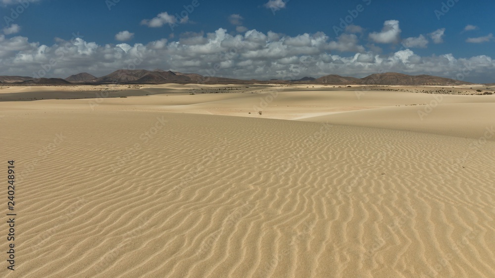 Dünenlandschaft auf Fuerteventura