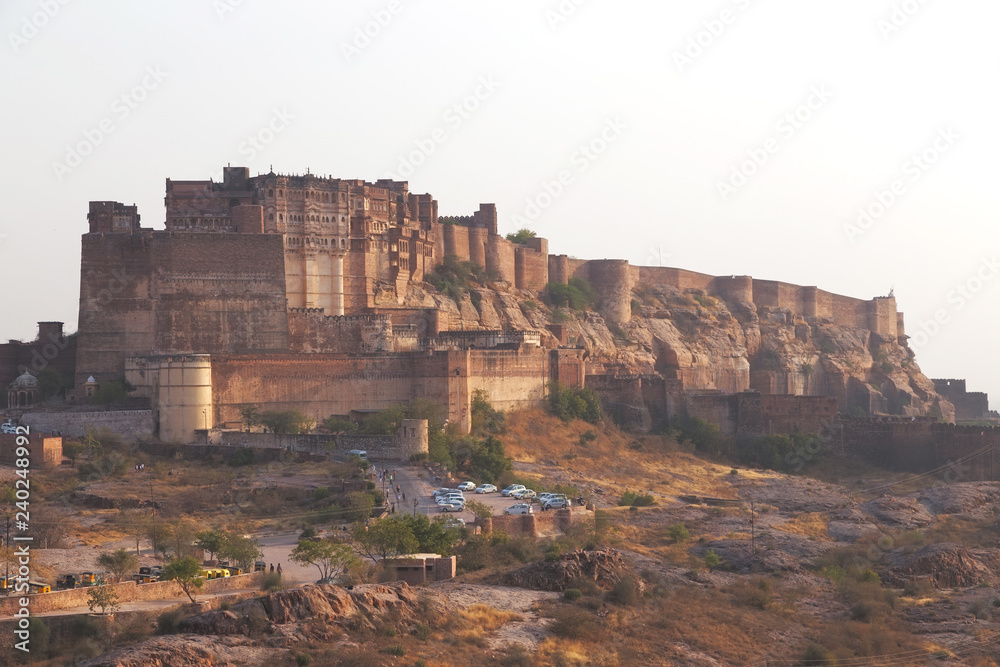 Jodhpur city in Rajasthan, India