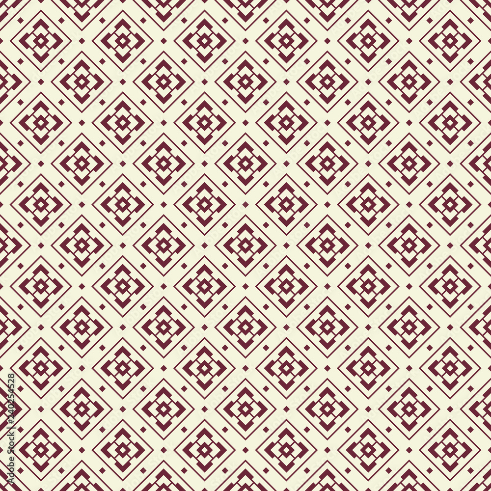 Decorative seamless geometric pattern Decorative seamless geometric pattern