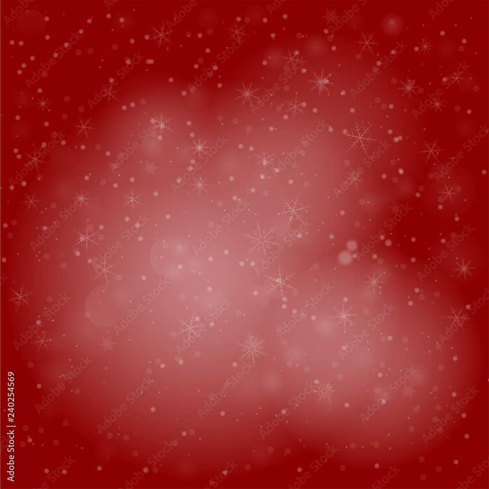 Red christmas background with bokeh lights.background. Red christmas background with bokeh lights.background.