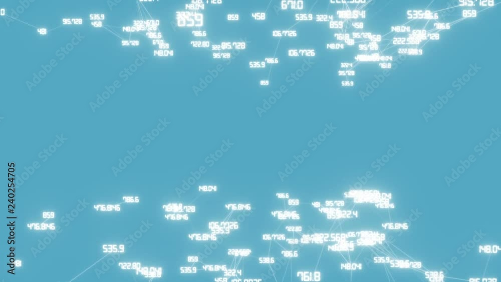 Rolling numbers.Digital Data Points Network Loop.dark background, rotating flickering white light mesh cloud of connections, random percentage number values .seamless loop. Rolling numbers.Digital Data Points Network Loop.dark background, rotating flickering white light mesh cloud of connections, random percentage number values .seamless loop.
