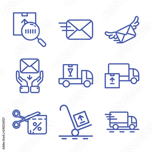 Delivery Icon Set