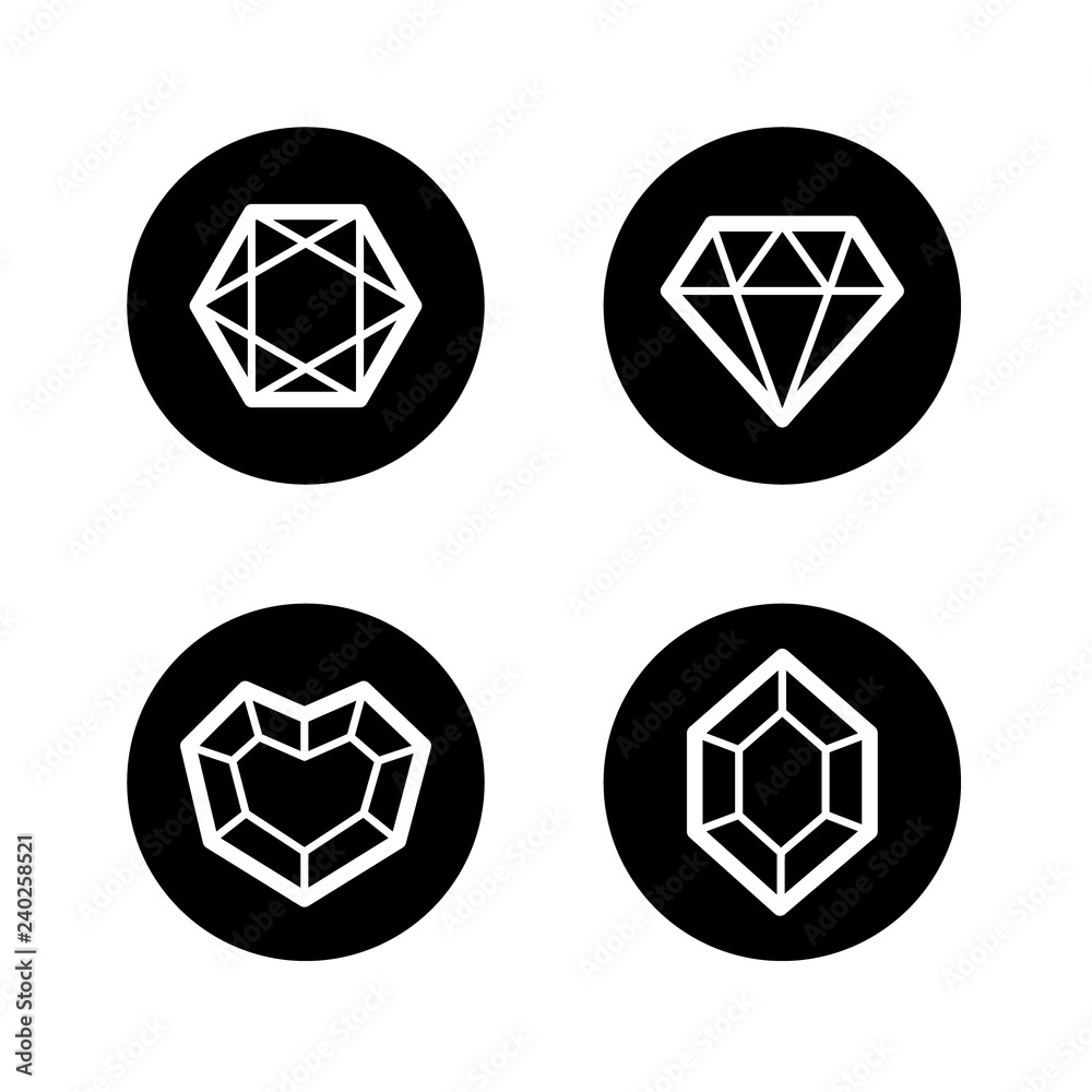 Diamonds Icon Set Diamonds Icon Set
