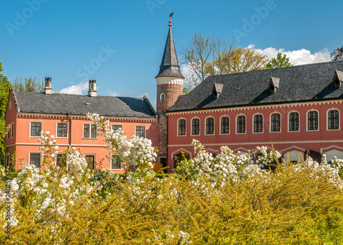 Czech castle Sychrov. photo