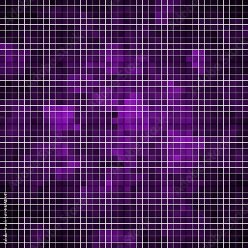abstract vector square pixel mosaic background