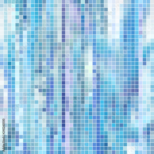 abstract vector square pixel mosaic background
