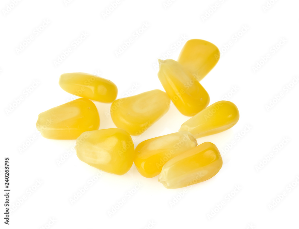 Fototapeta premium corn isolated on white background