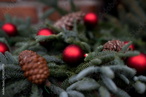Christmas tree baubles, poland