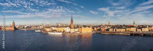 panoramic view of Stockholm