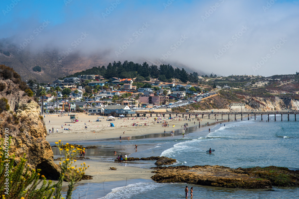 Beach in California