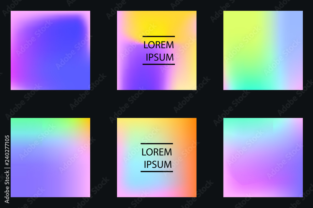 Fototapeta premium Vector EPS 10 illustration Gradient Background Texture. Template for design, banner, flyer, business card, poster, wallpaper, brochure